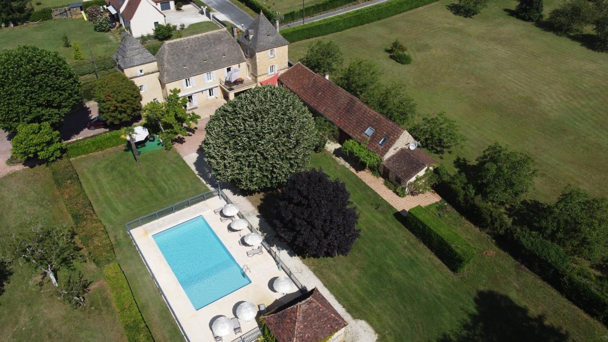 Domaine Jolidetour Climatise, Piscine Et Tennis Prives Hotel Saint-Crépin-et-Carlucet Kültér fotó