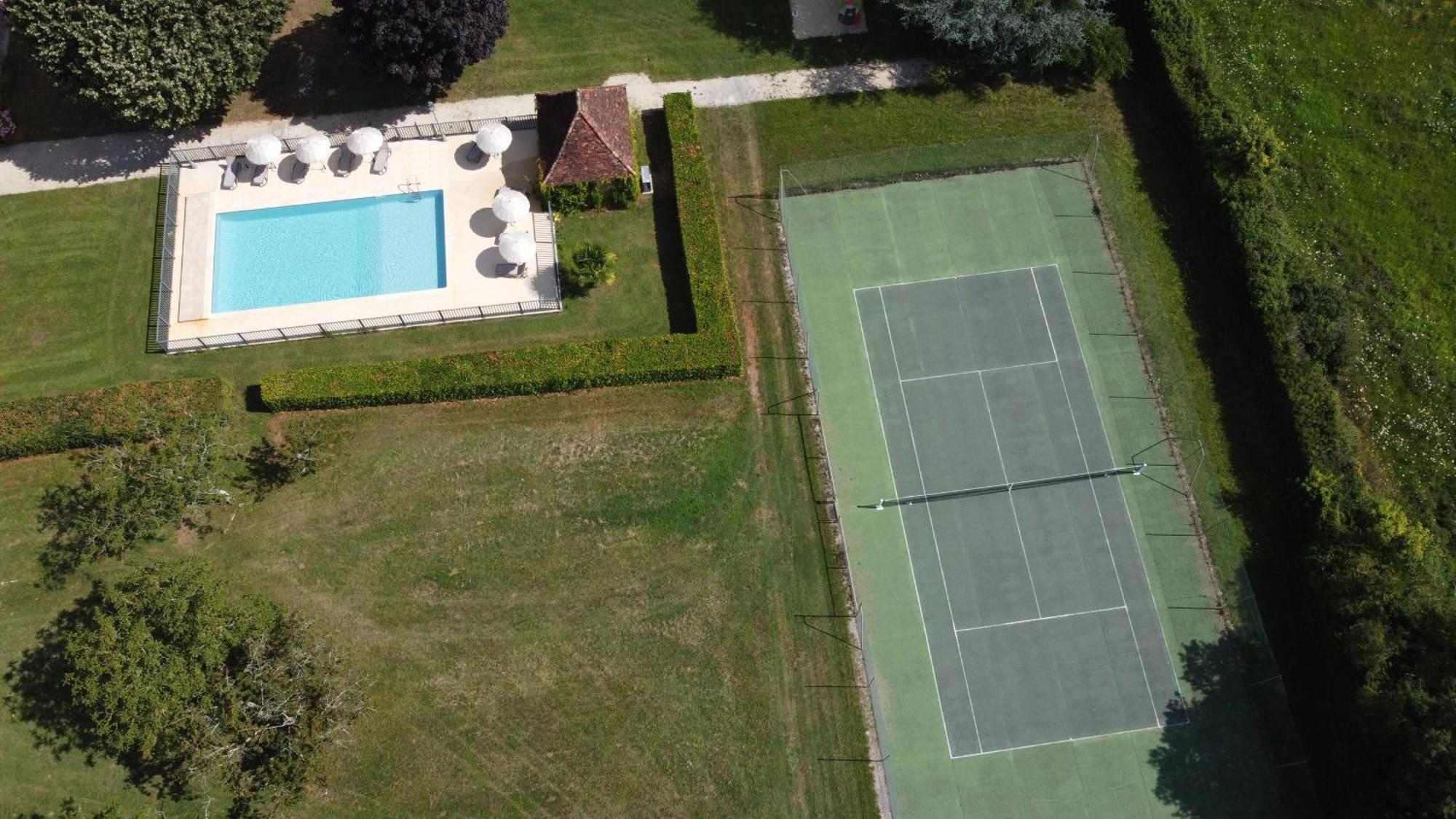 Domaine Jolidetour Climatise, Piscine Et Tennis Prives Hotel Saint-Crépin-et-Carlucet Kültér fotó