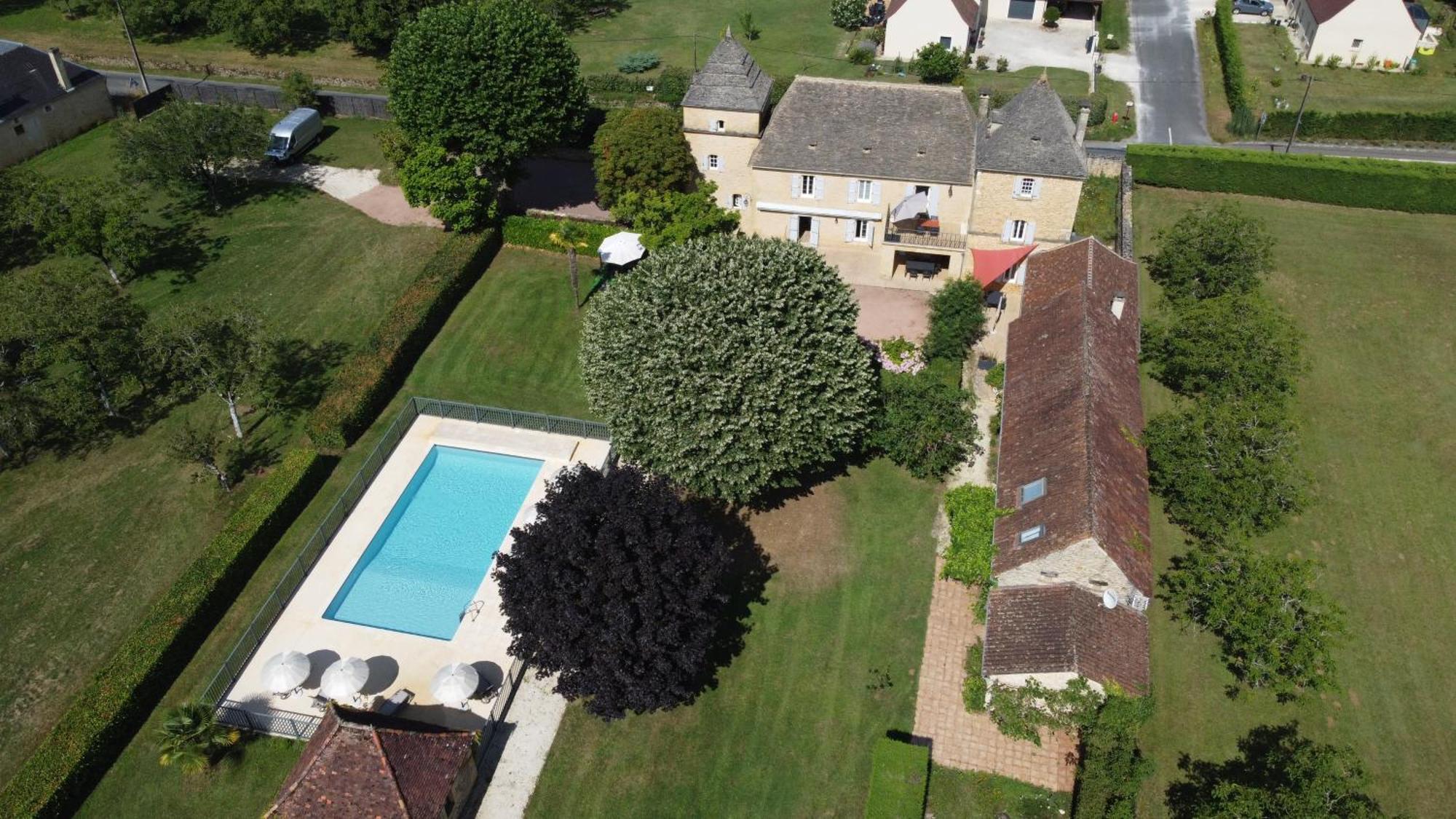 Domaine Jolidetour Climatise, Piscine Et Tennis Prives Hotel Saint-Crépin-et-Carlucet Kültér fotó